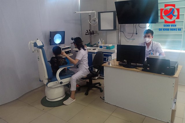 Hệ thống máy soi hiện đại tại Bệnh Viện Đa Khoa Hồng Hà