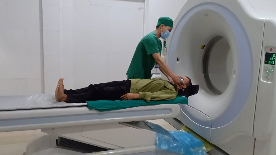 Bệnh nhân đến chụp Cắt Lớp Vi Tính tại Bệnh Viện Đa Khoa Hồng Hà