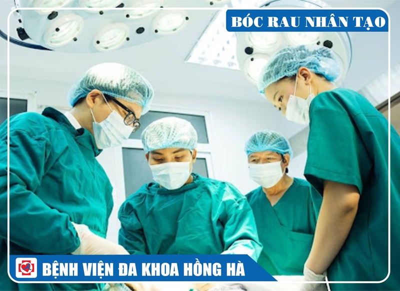 Hình Minh Họa Bóc Rau Nhân Tạo