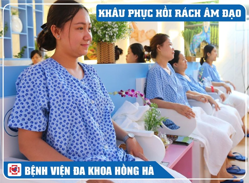 Hình Minh Hoạ Khâu Phục Hồi Rách Âm Đạo