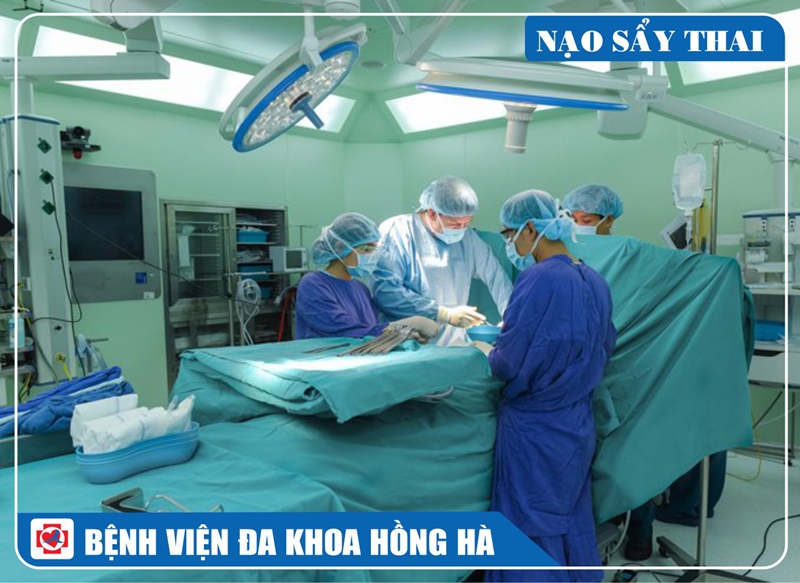 Hình Minh Họa Kỹ Thuật Nạo Sẩy Thai