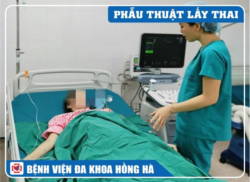 Hình mô tả Phẫu Thuật Lấy Thai