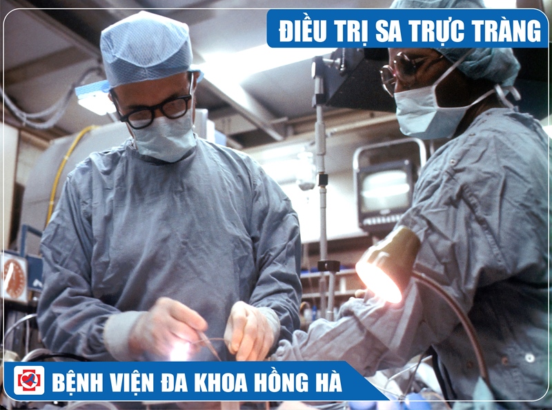 Anh Minh Hoạ Phẫu Thuật Điều Trị Sa Trực Tràng Bằng Nội Soi