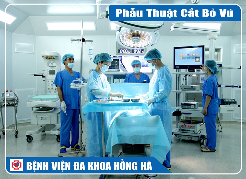 Hình Minh Hoạ Phẫu Thuật Cắt Bỏ Vú