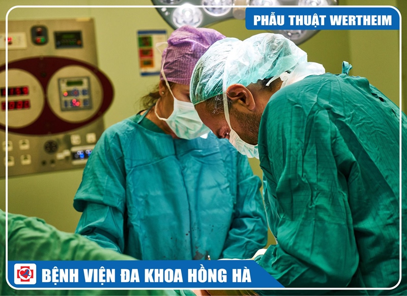Hình Minh Hoạ Phẫu Thuật WERTHEIM