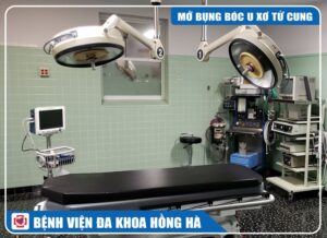 Hình Minh Hoạ Phẫu Thuật Mở Bụng Bóc U Xơ Tử Cung