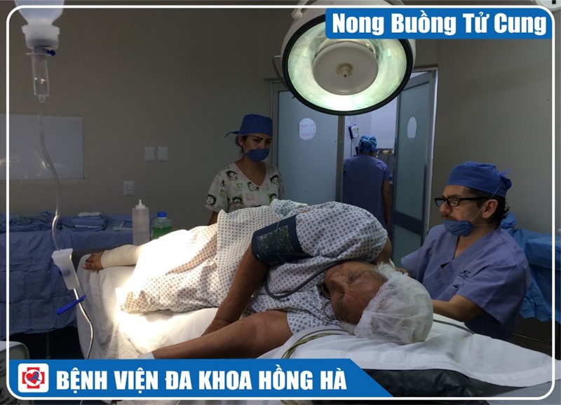 Hình Minh Hoạ Nong Buồng Tử Cung Đặt Dụng Cụ Chống Dính