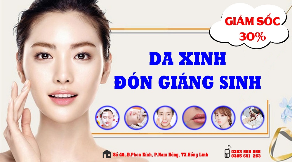 DA XINH - ĐÓN GIÁNG SINH - CHÀO NĂM MỚI