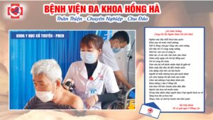 Hình minh hoạ Cảm tưởng về khoa YHCT-PHCN BVDK Hồng Hà