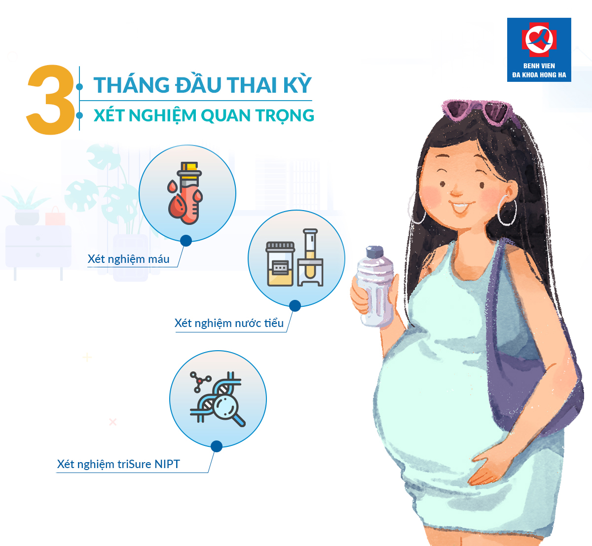 Xét Nghiệm 3 Tháng Đầu Thai Kỳ: Tại Sao Mẹ Bầu Không Thể Bỏ Qua?