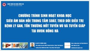 Siêu âm đàn hồi mô trong tầm soát, theo dõi điều trị bệnh lý gan
