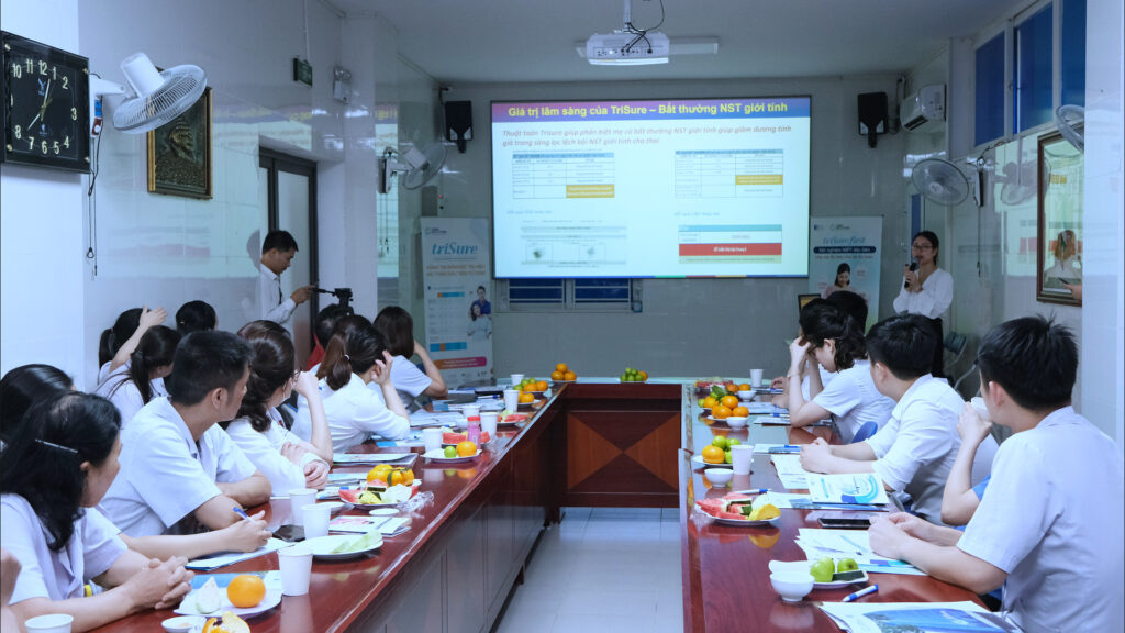 Hình ảnh từ hội thảo sàng lọc trước sinh trisure nipt