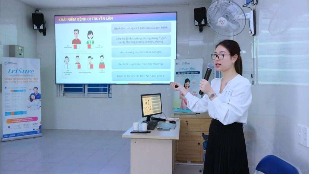 Bác sĩ Nguyễn Thị Lan Phương tại hội nghị