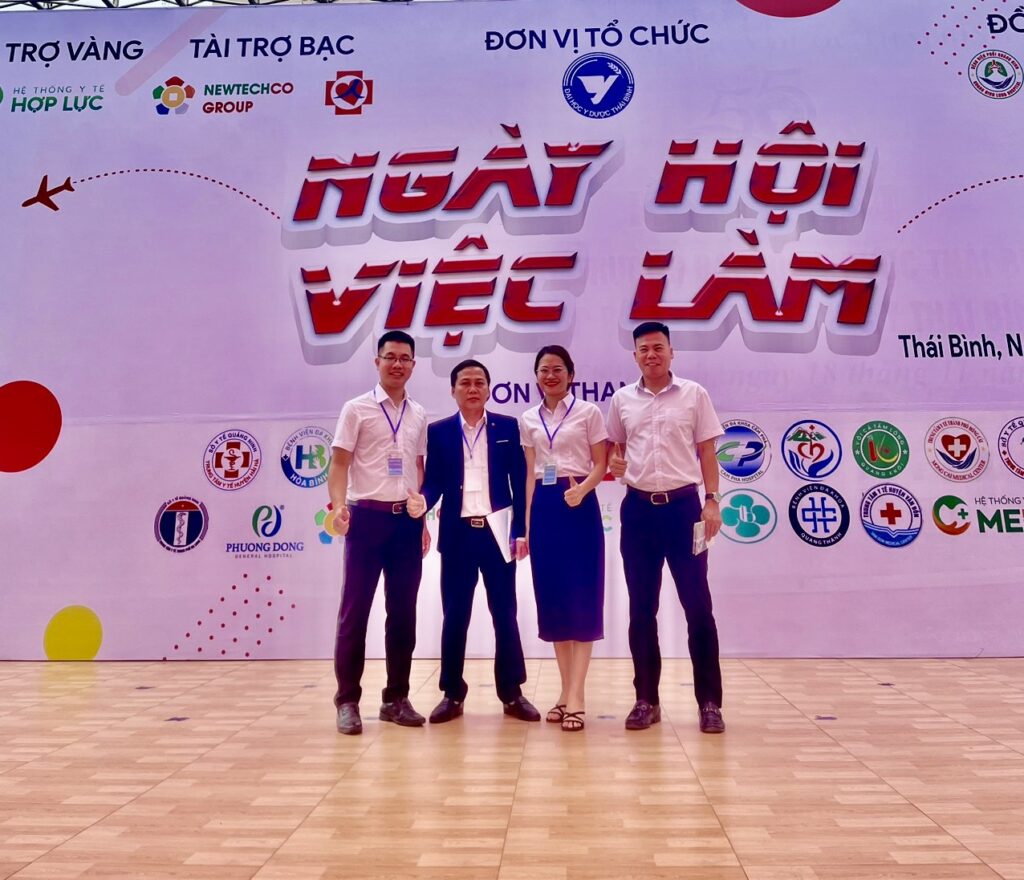 NGÀY HỘI VIỆC LÀM NĂM 2024 TẠI TRƯỜNG ĐẠI HỌC Y DƯỢC THÁI BÌNH