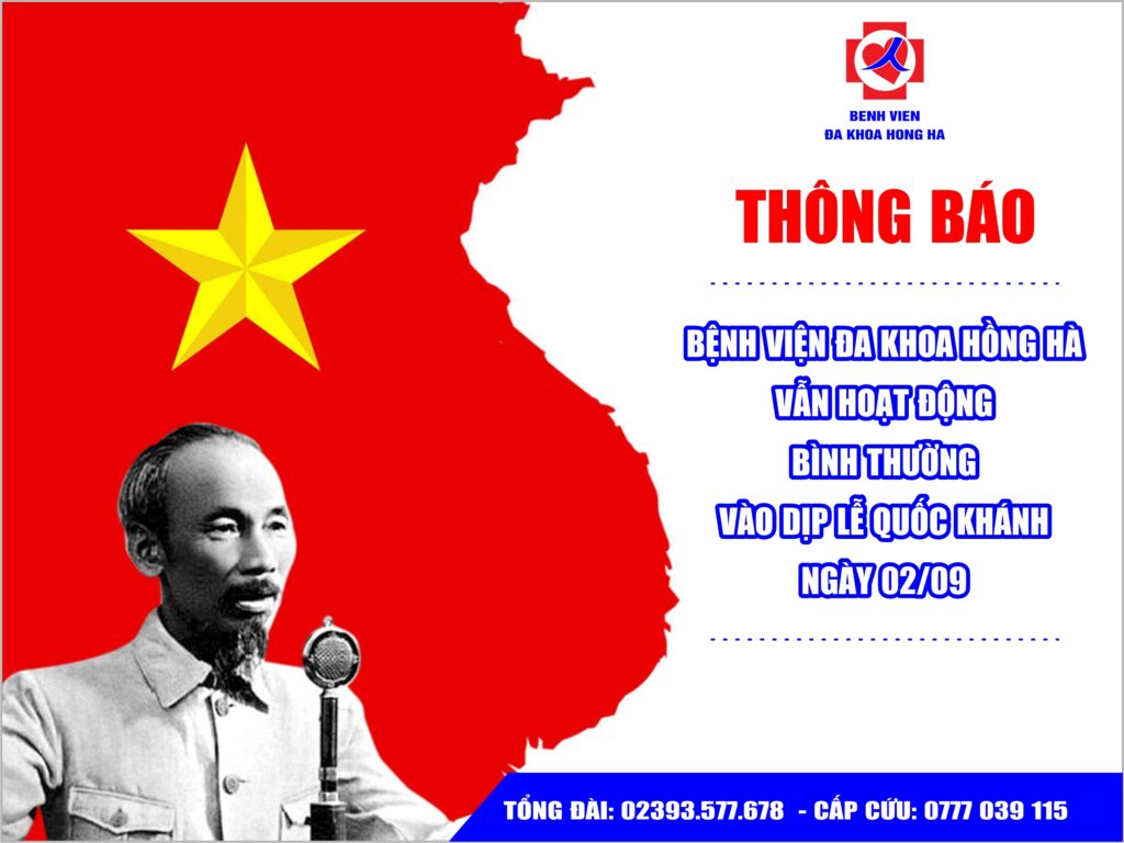 Thông báo nghĩ lễ quốc khánh ngày 02 09 2024