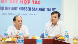 ĐÓN TIẾP TIẾN SĨ BÁC SĨ CHUYÊN KHOA II NGUYỄN TRUNG HIẾU