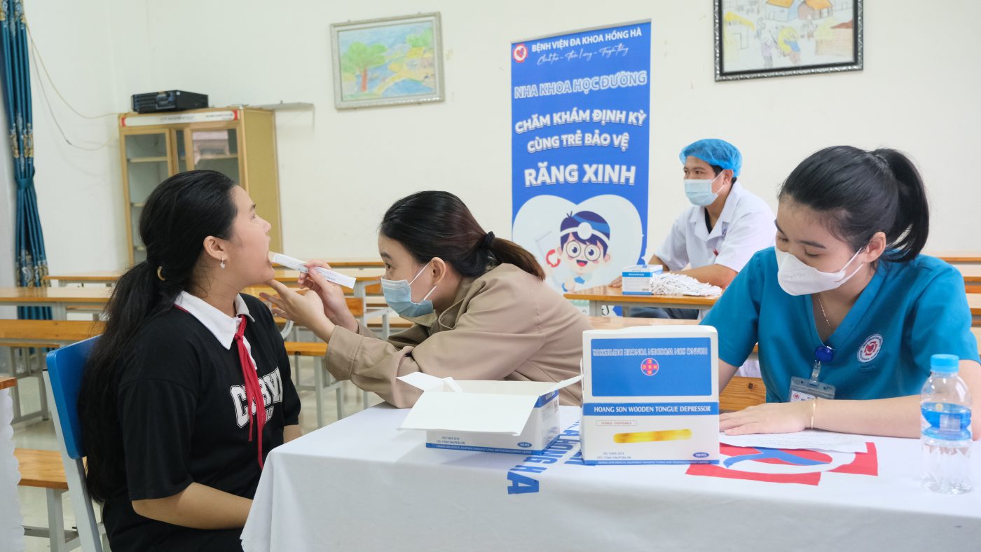 Khám sức khỏe Nha Khoa Học Đường Trường TH&THCS Thuận Lộc